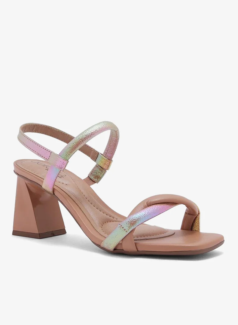 Beira Rio Nude Sandals for Women with Back Strap – Stylish & Supportive sling Back Ladies Sandals for Women | Best Price UAE