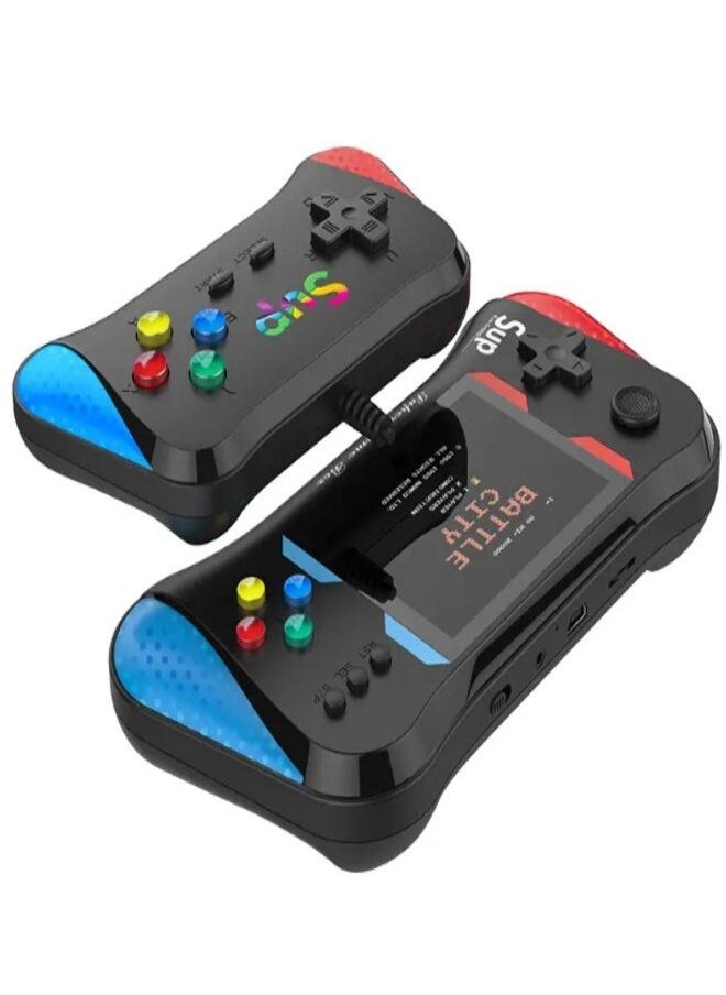 SUP - Handheld Game Console 3.5 Inch HD Screen 500 in 1 Built-in Games Suitable for two people with handle Controller - Image 1