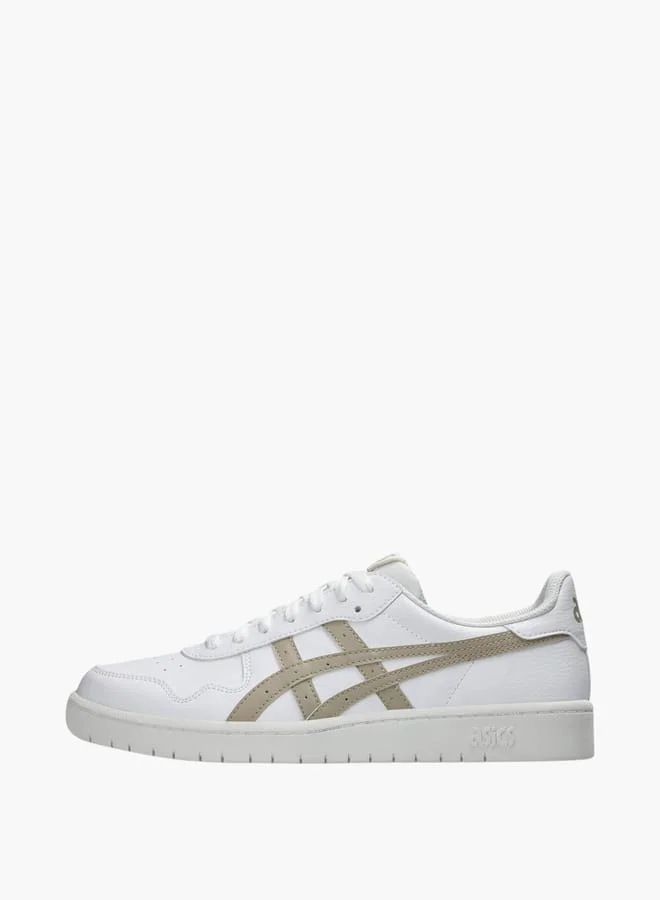 asics Men's Panelled Sports Shoes With Lace-Up Closure - Japan S