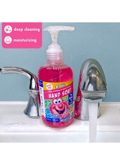 Mr. Bubble Kids Moisturizing Hand Soap Gentle Sensitive Skin Formula Enriched With Nourishing Aloe Vera Original Bubble Scent (Pack Of 3 Bottles 8.4 Fl Oz Each)  - Image 4