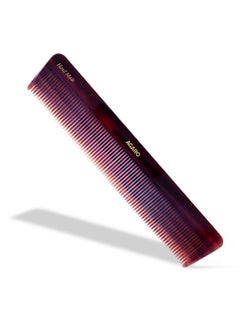 AGARO AGARO Hand Made Comb, All Fine Tooth Dressing Comb, Smooth Rounded Teeth, Hair Styling, Grooming, Hair Brushing, Hair Dressing, Cellulose Acetate Comb, For Men & Women, HMC71, Brown.  - Image 1