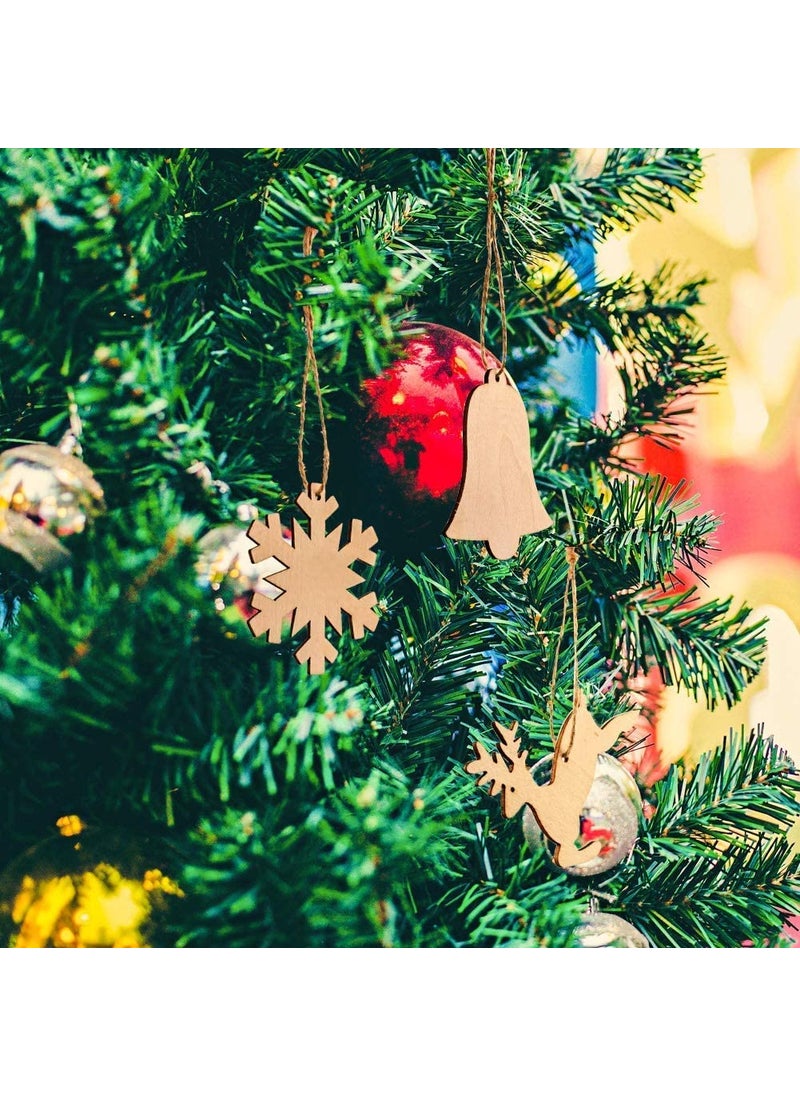 Lazybeee LAZYBEEE Beautiful 10 pcs Acrylic Christmas Tree Decoration Ornaments Set for Tree Decorations Christmas Decorations Items Balls Bells Gifts Drums StarsSanta Claus  - Image 3