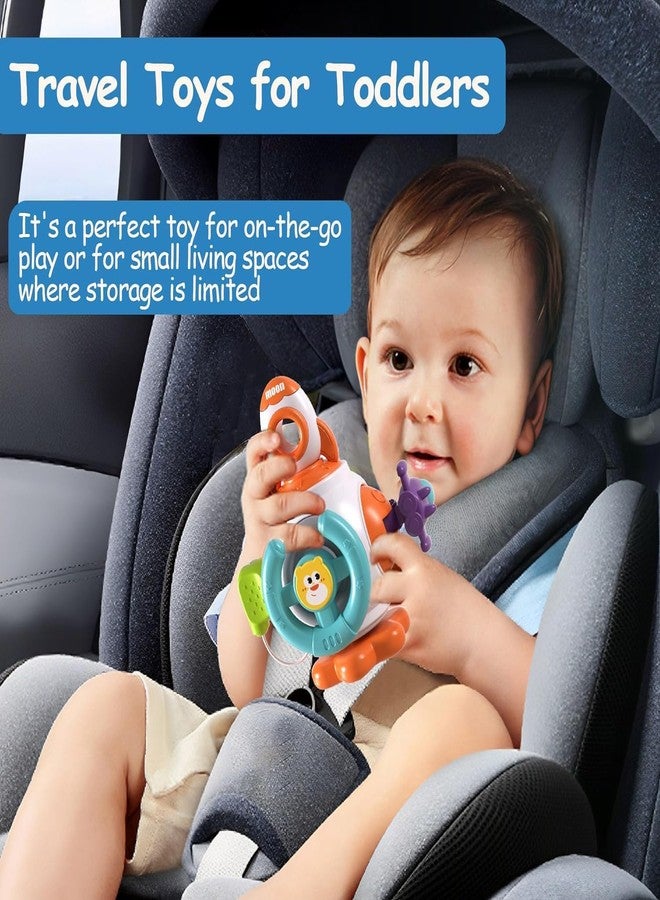 براند كونكور ألعاب مونتيسوري من ماركة كونكر، 6 في 1، ألعاب حسية للأطفال، لعبة تعليمية لفرز الأشكال، لعبة تكديس تفاعلية، لعبة تنمية المهارات الحركية الدقيقة (مكعب الصاروخ 6 في 1) - Image 5