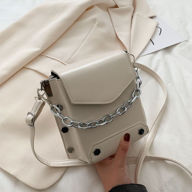 Z Spring And Small Bag Women'S Popular Popular Texture Shoulder Bag Fashion Retro Wideband Crossbody - Image 1
