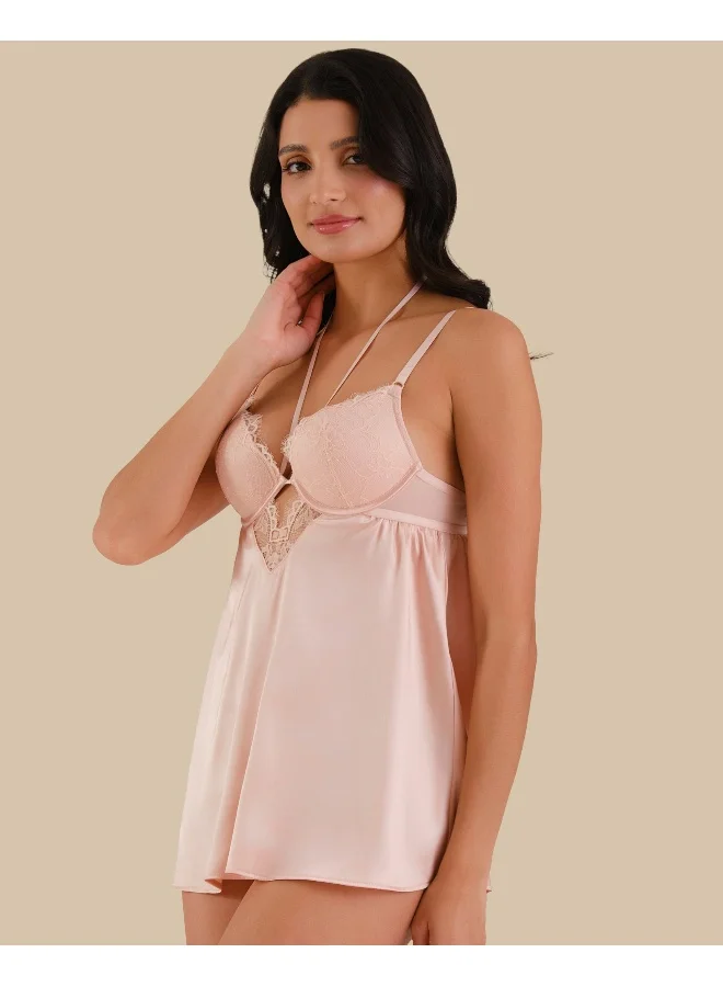 Isla & Evie Isla & Evie Babydoll Padded With G-String