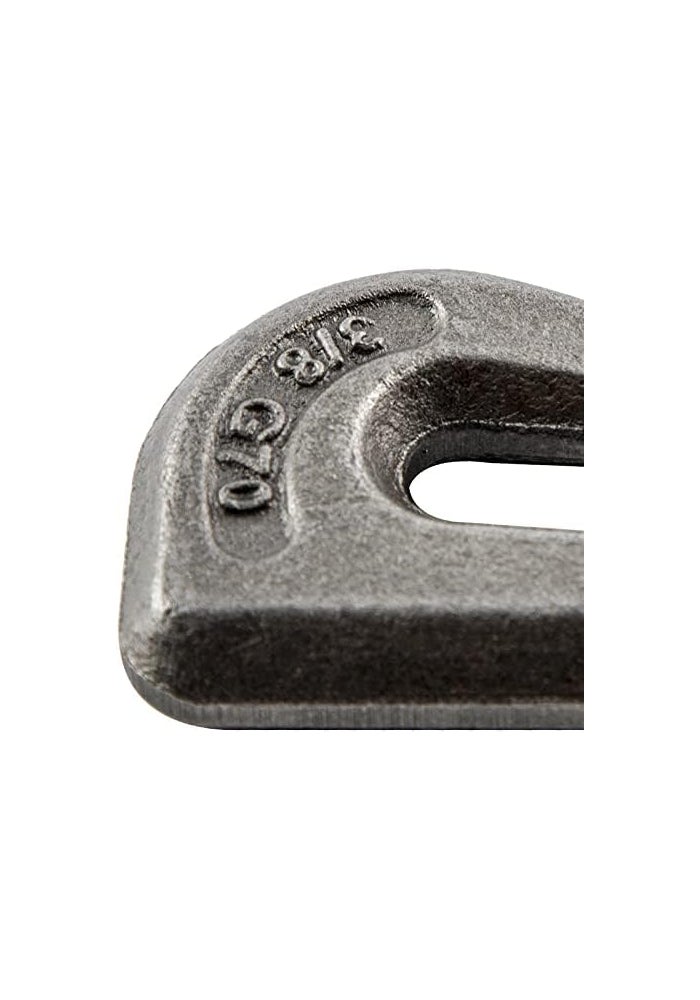 AYA GEAR Weld-on Grab Chain Hook 3/8-in Heavy Duty Tow Hook G70 Forged Steel (6Pcs) - Image 5