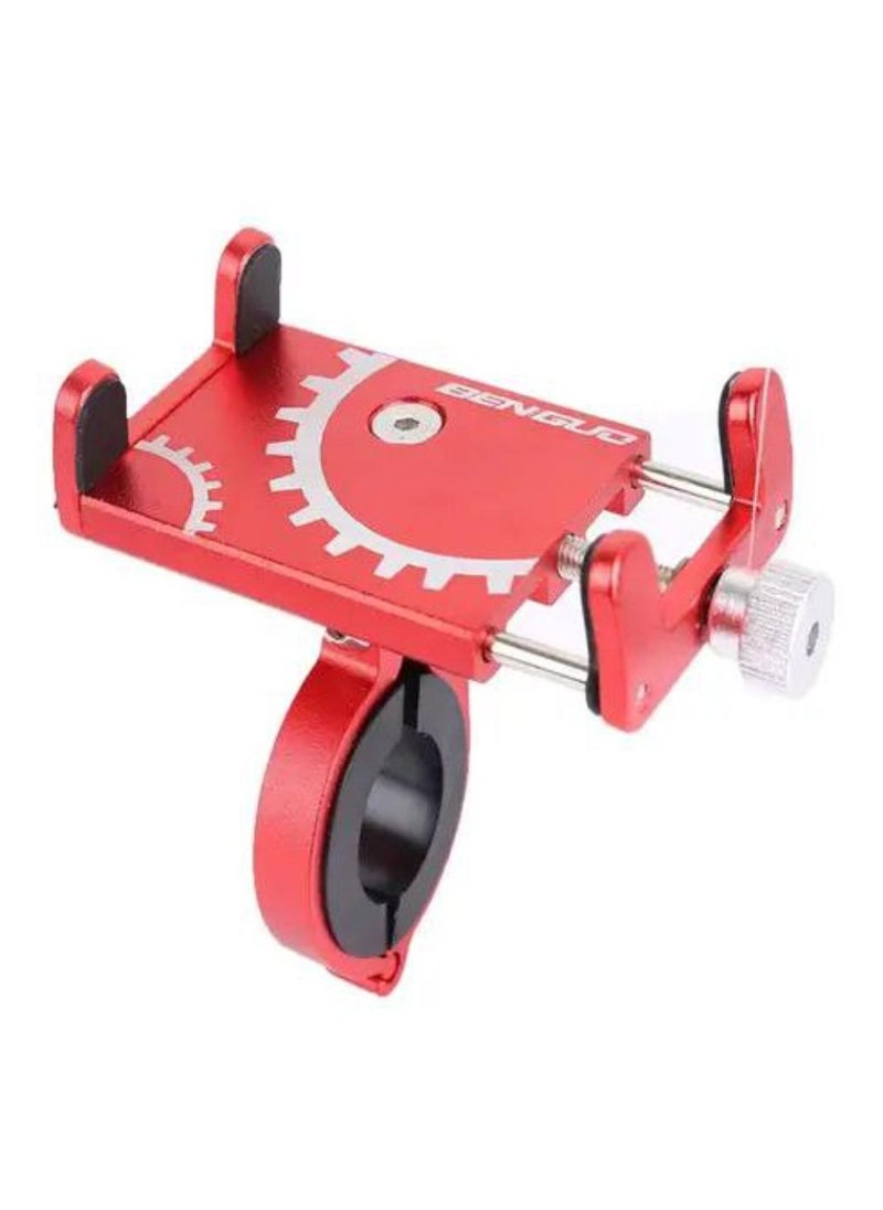 Generic Shockproof Aluminum Mobile Holder for Bikes, Motorcycles & Scooters - Adjustable & Lightweight  - Image 1