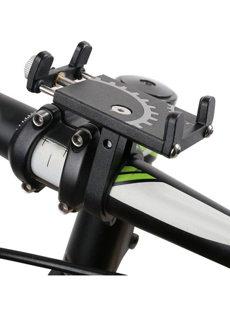 Generic Shockproof Aluminum Mobile Holder for Bikes, Motorcycles & Scooters - Adjustable & Lightweight  - Image 4