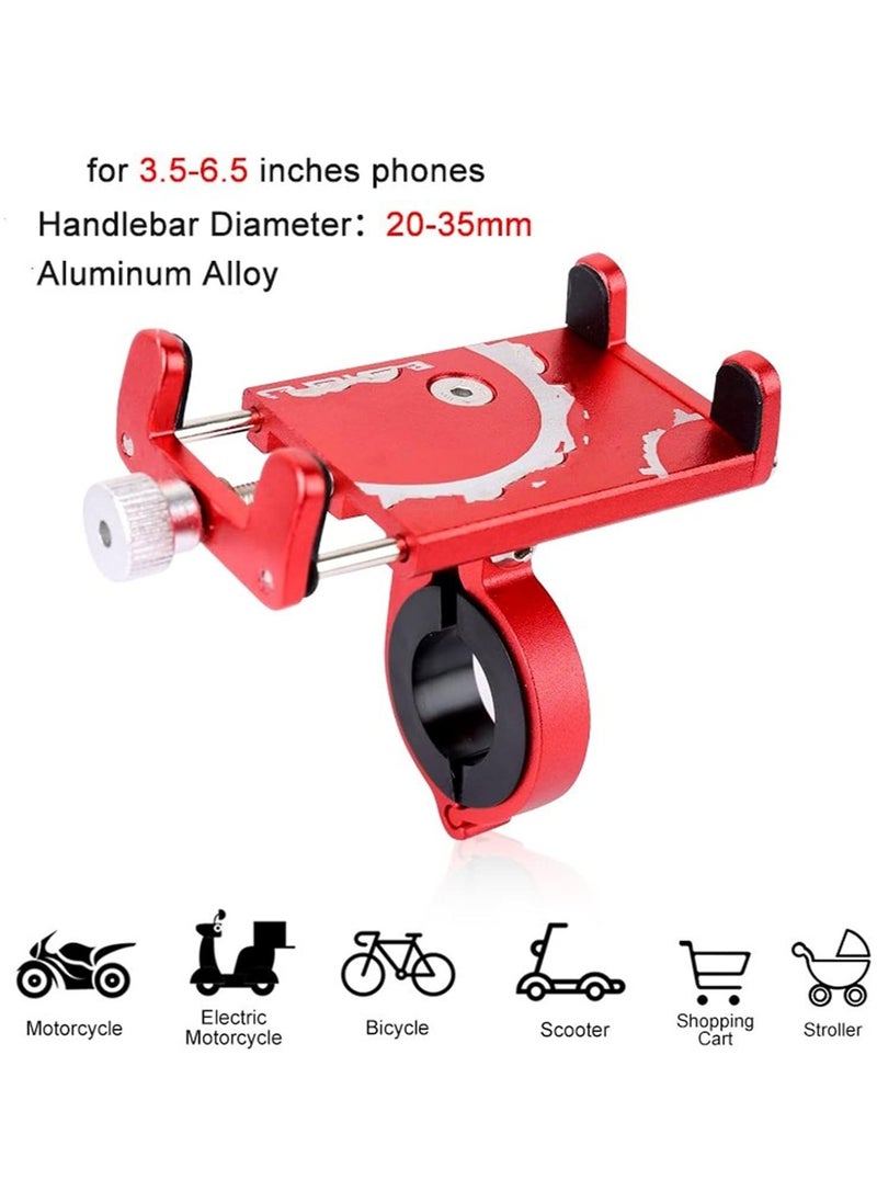 Generic Shockproof Aluminum Mobile Holder for Bikes, Motorcycles & Scooters - Adjustable & Lightweight  - Image 3