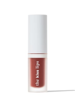 Paese Kiss Lips Liquid Lipstick with Soft, Matte Finish, Light Formula, 04 Rusty Red  - Image 2