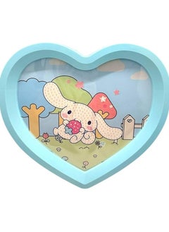 Generic Heart Shaped Sequin Frame is a handmade art kit to create a multi-colored glitter masterpiece.  - Image 2