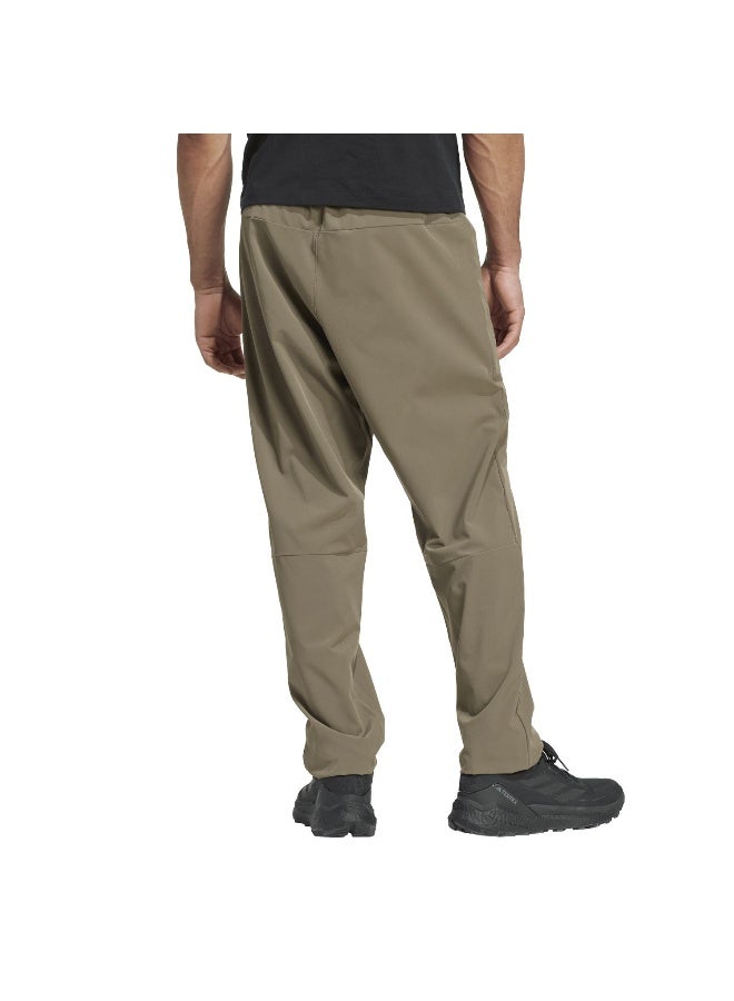 Adidas Mt Ess Pants M Green Hiking Pants For Men - Image 2