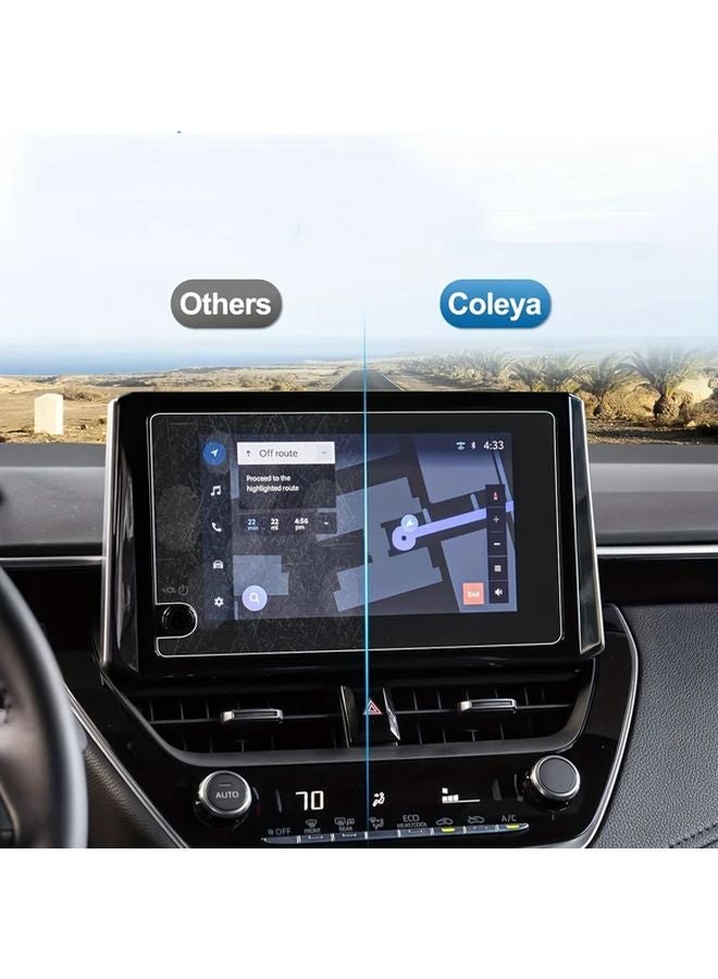 2023 2024 2025 Corolla 8 Inch Navigation Touchscreen 9H Tempered Glass Protector Film - Image 5