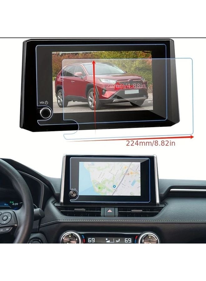 2023 2024 2025 Corolla 8 Inch Navigation Touchscreen 9H Tempered Glass Protector Film - Image 3