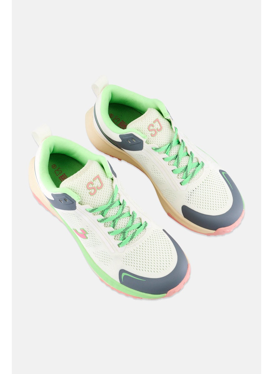 SJ Women Lace Up Outdoor Shoes, Multicolor  - Image 4