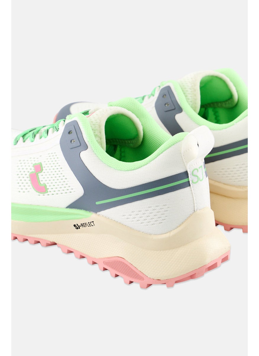 SJ Women Lace Up Outdoor Shoes, Multicolor  - Image 2