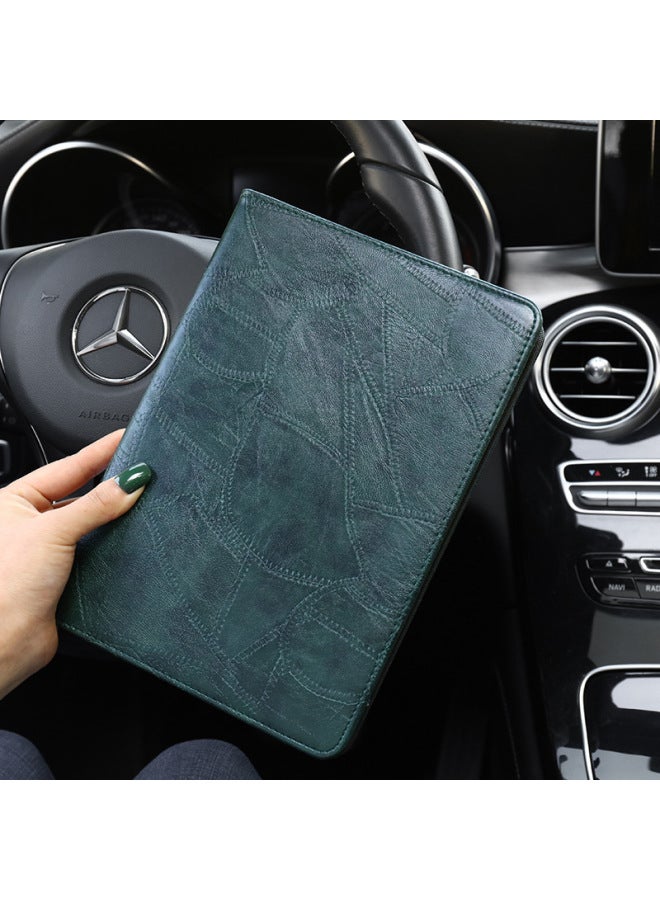 Suitable For IPad Case Air2 Tablet 9.7 Inch Case Mini4/5 Case Business Pro11 Inch-Color:Dark Green-Applicable Model:Air4/air5/18 Pro11 Inch - Image 1