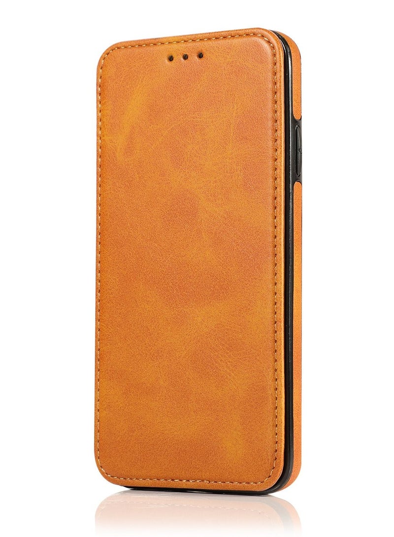 Loquat Suitable for flip iPhone the flip has magnetic suction with card slot - Image 1