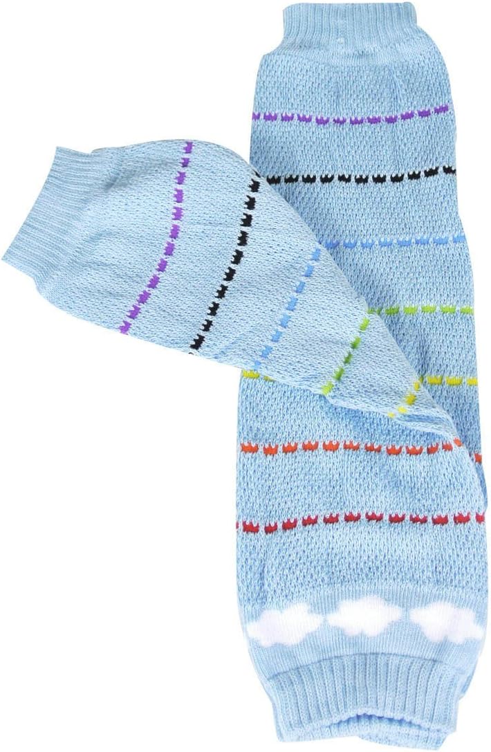 allydrew 4 Pack Baby Leg Warmer Set & Toddler Leg Warmer Set for Boys & Girls - Image 4
