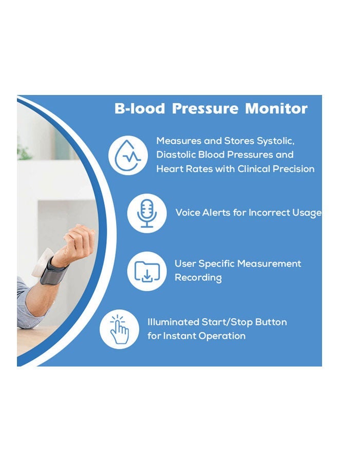 NIBEMINENT One Touch Button Blood Pressure Monitor Machine - Image 5