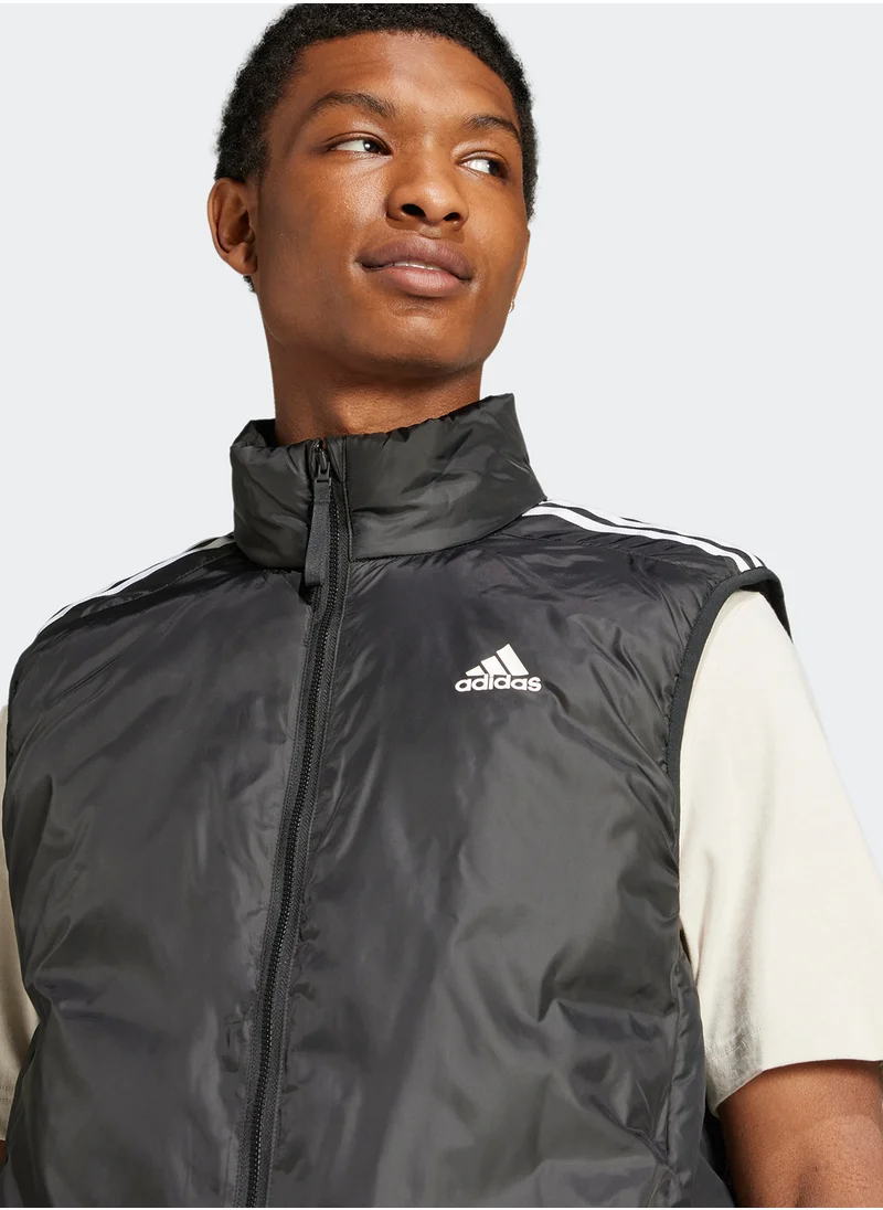 Adidas Essential 3 Stripe Insulated Jacket