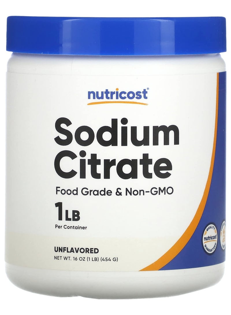 Sodium Citrate, Unflavored, 16 oz  (454 g)