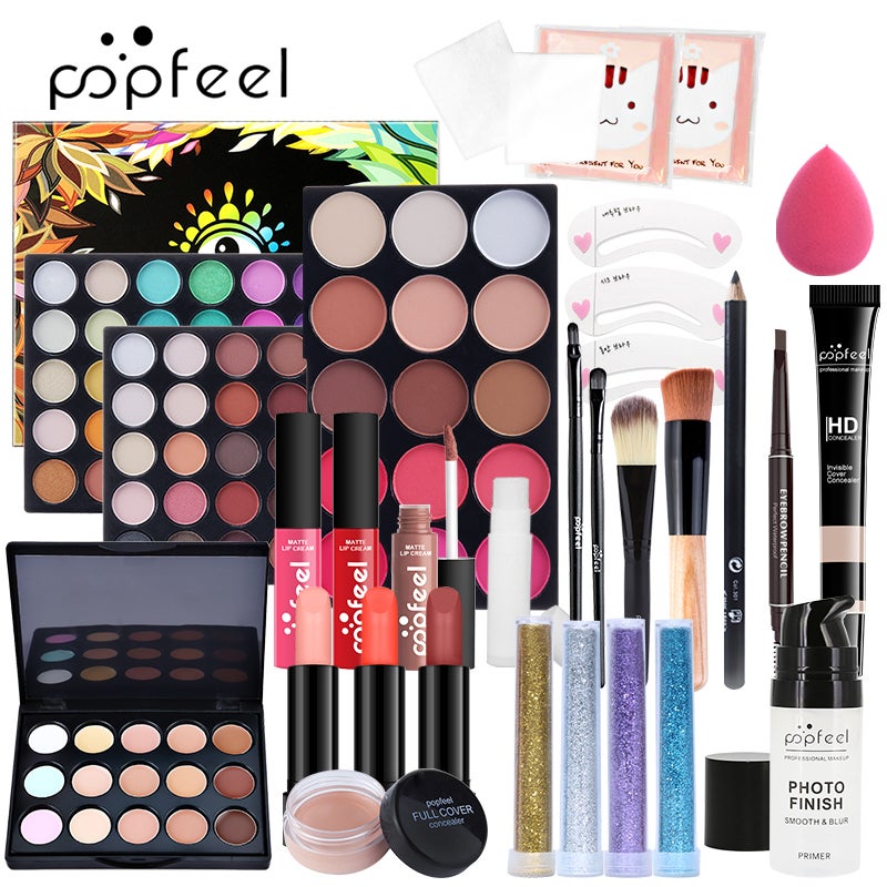 All-in-One Makeup Kit: 25-Piece Assorted Color Set - Waterproof Long-Lasting Formula, Easy Application Starter Makeup Kit for Beginner Women, Party Wedding Daily Use - Image 3