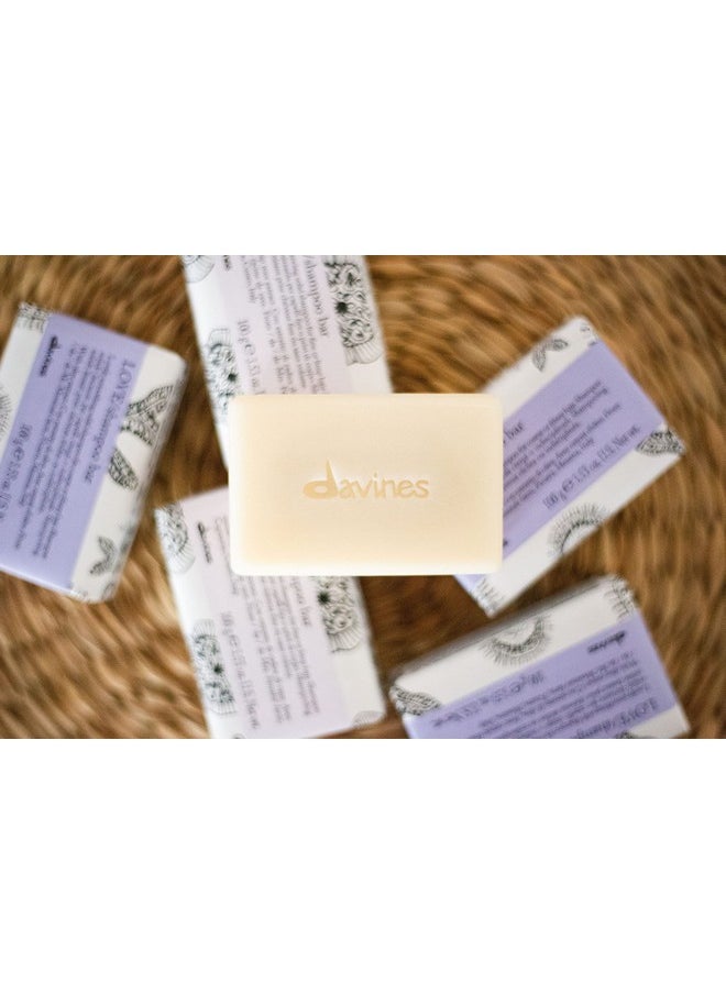 Davines - Love Shampoo Bar For Frizzy Or Coarse Hair Add Softness Shine And Silky Texture 100 G. - Image 1