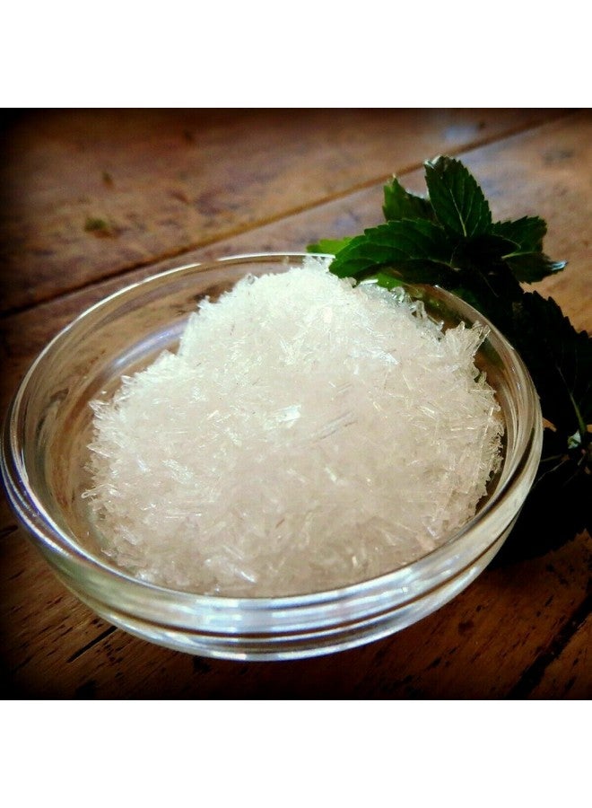 ماك نعناع كريستالي 4 أونصة - عضوي نقي 100% طبيعي - بلورات النعناع من نعناع كريستال مينتس مينثا أرفينسيس - يأتي في كيس قائم قابل لإعادة الإغلاق من أجل نضارة تدوم طويلاً - Image 2