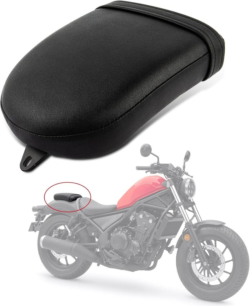 psler Motorcycle Rear Passenger Seat Cushion for Honda Rebel CMX 500 300 (2017-2021) - Image 1