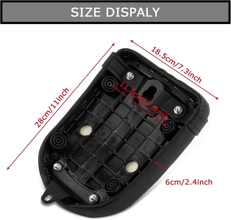 psler Motorcycle Rear Passenger Seat Cushion for Honda Rebel CMX 500 300 (2017-2021) - Image 3