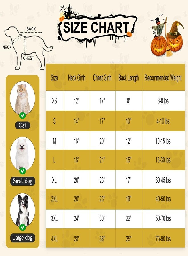 Hotumn Dinosaur Dog Halloween Costume Pet Dino Hoodie for Small Dogs (Medium, Yellow) - Image 4