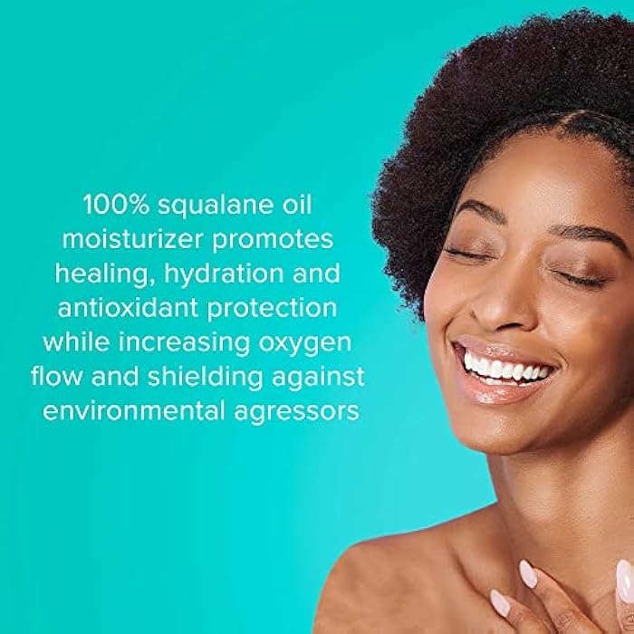 ClarityRx Nourish Your Skin 100% Squalane Oil for Face, Natural Plant-Based Moisturizing Facial Serum with Antioxidants for Dry Skin - Image 2