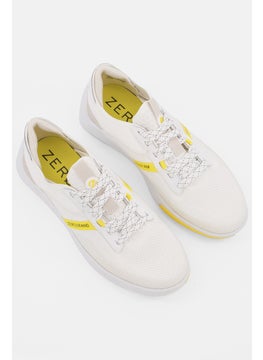 COLE HAAN Women Broad ZG Winner Lace Up Casual Shoes, White Combo  - Image 4