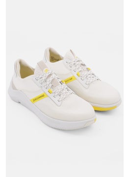 COLE HAAN Women Broad ZG Winner Lace Up Casual Shoes, White Combo  - Image 1