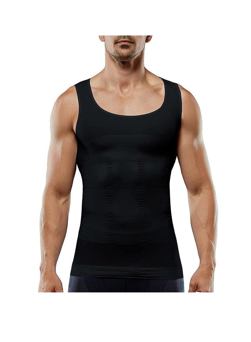 BAIG Men Corset Body Shaper Slimming Wraps Tummy Shaper Vest Belly Waist Girdle Shapewear Underwear Weight Loss Product - Image 1