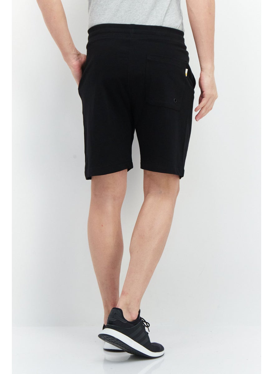 Men Printed Drawstring Basic Shorts, Black - pzsku/Z45C3C32C4B44A6342EBEZ/45/_/1740495408/951bac3c-8bbf-4f20-9202-c6133746246f