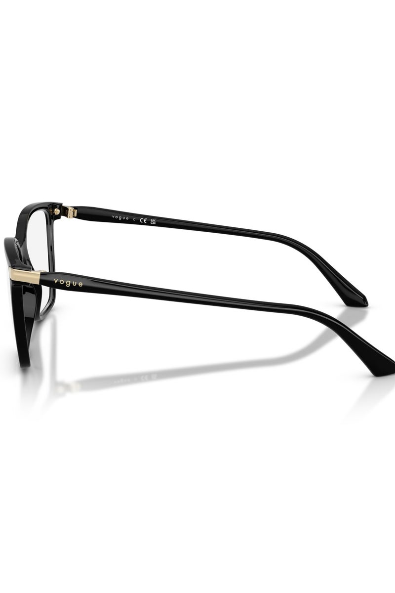 Vogue Square Style Eyeglasses Frame - Image 3