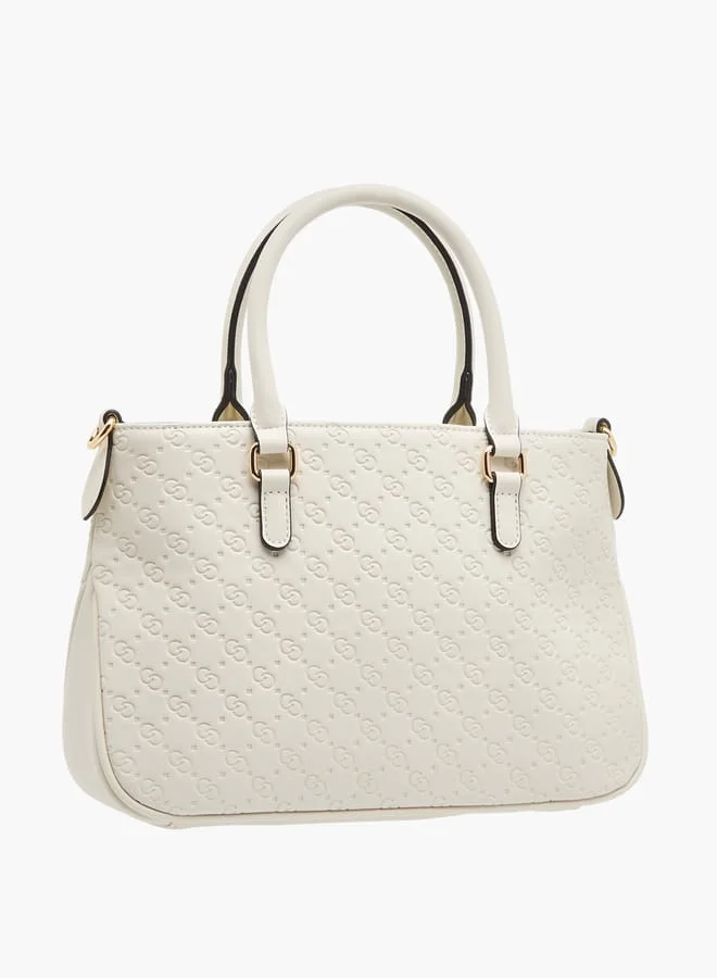 Celeste Womens Embossed Monogram Match Back