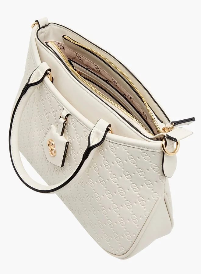 Celeste Womens Embossed Monogram Match Back