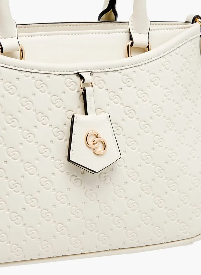 Celeste Womens Embossed Monogram Match Back