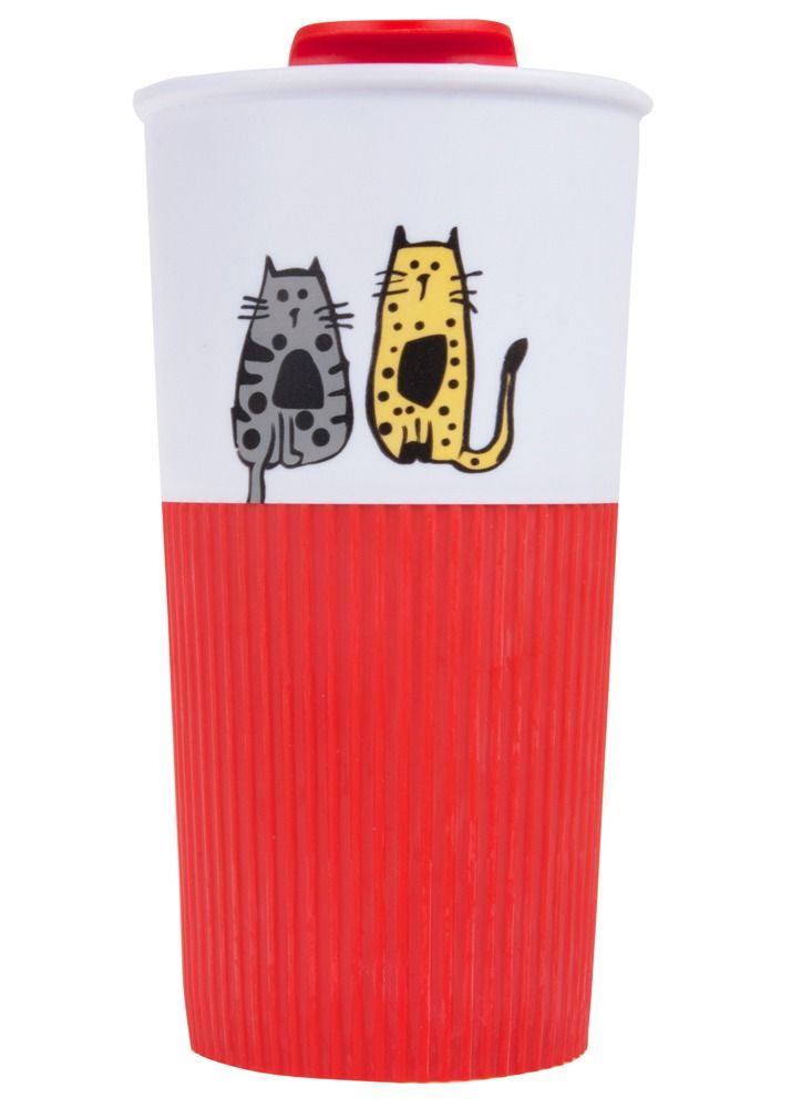 Biggdesign Travel Mug 450 ml. Unbreakable, Watertight  Vacuum Cover - Image 1