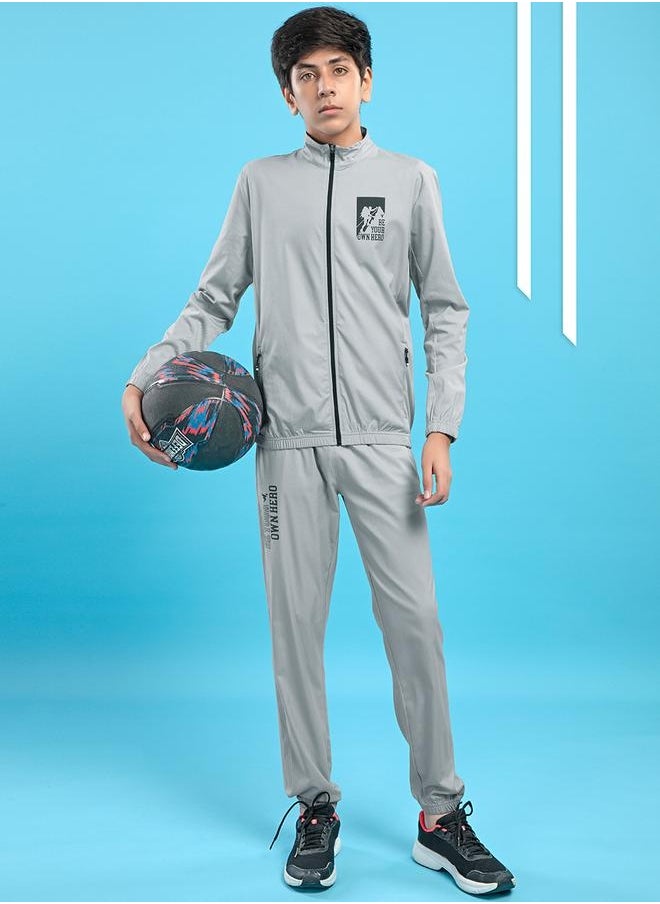 Technosport - SOLID 2-WAY STRETCH JACKET by Styli - Image 1
