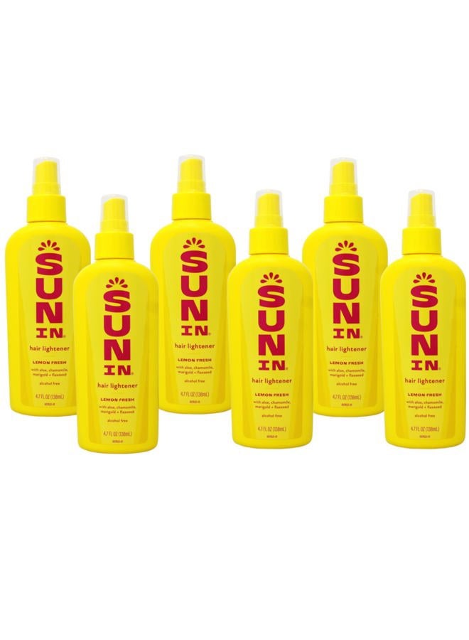 Sun In Sun-In Hair Lightener, Lemon 4.7 fl oz (Pack of 6) - Image 1