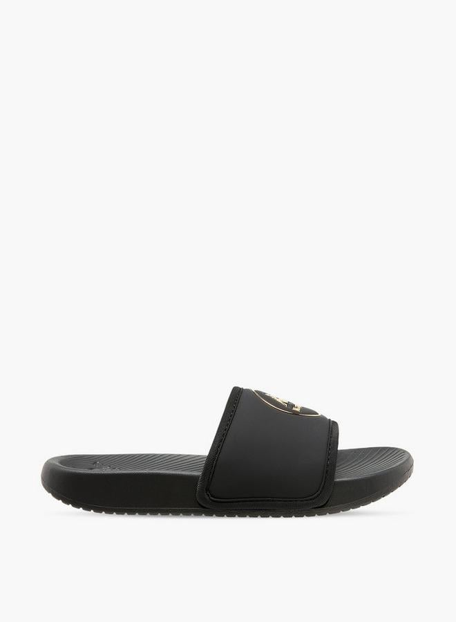 Kappa Boys Logo Print Slides - Image 1