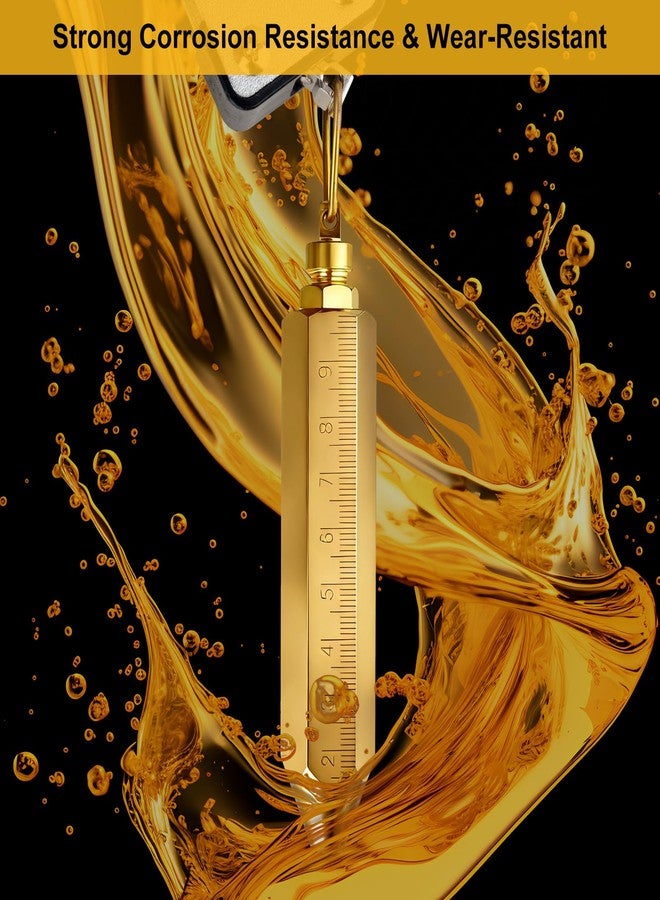 AJulyBee Oil Gauging Tape, 10m/33ft Stainless Steel Tape Measure Oil Tank Measuring Stick, Double-Sided Scale Oil Tank Gauging Tapes with Brass Plumb Bob - Image 5