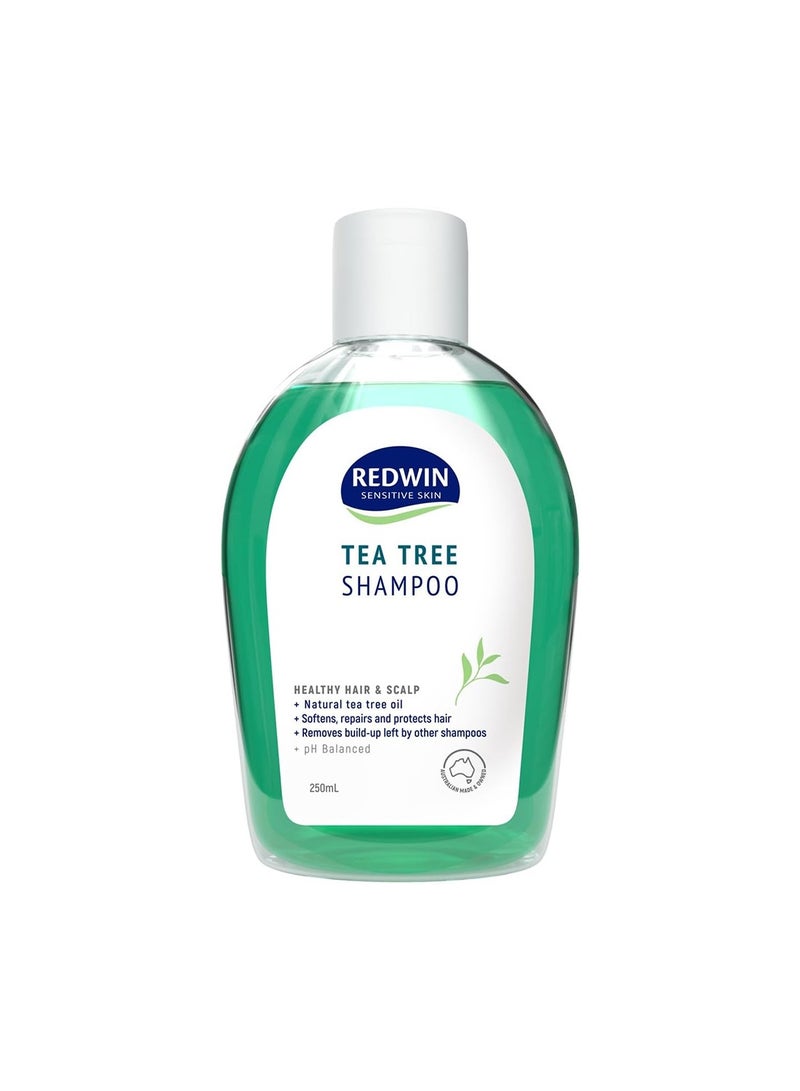 Redwin Tea Tree Shampoo 250ml, Enriched with Tea Tree Oil to Effectively Promote Scalp Health and Hair Vitality, Import from Australia, Suitable for All Hair Types - Image 1