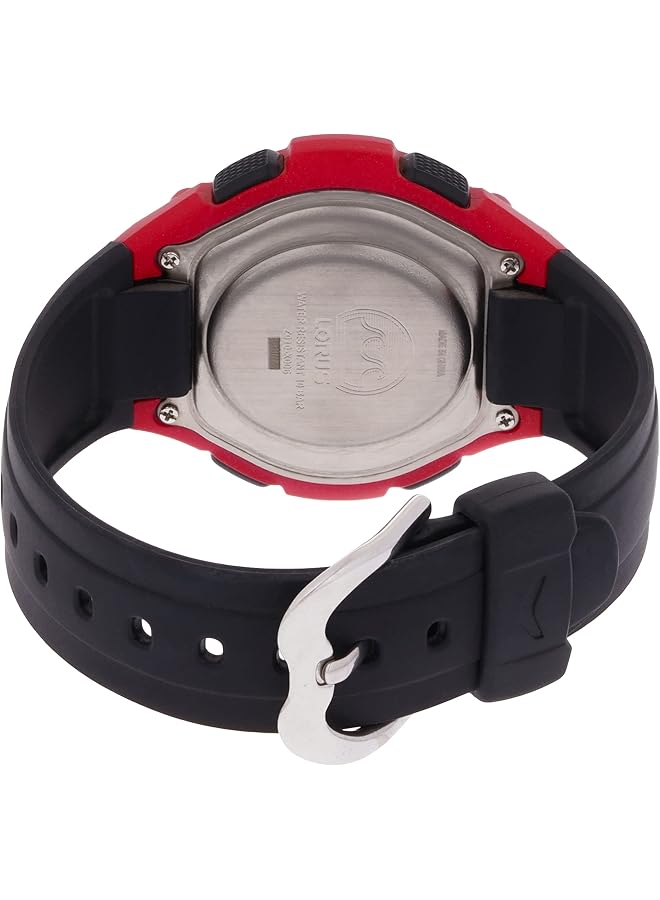 LORUS Sports Silicone Strap Digital Men Watch R2335Mx9 - Image 2