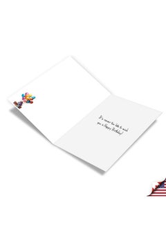 NobleWorks , Funny Birthday Paper Card With 5 X 7 Inch Envelope (1 Card) Bday Sister, Never Too Late Woman C10789Bdg  - Image 2