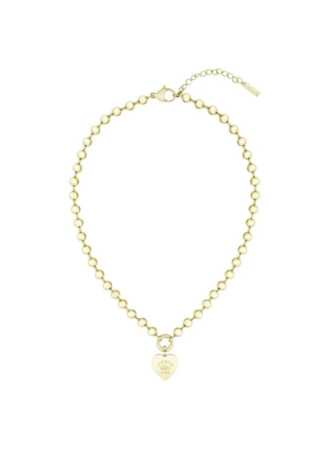 LOVE MY CROC Necklace In Stainless Steel